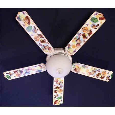 EMBLEM 52 in. New Disney Toy Story Buzz Woody Ceiling Fan EM983742